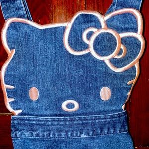 Hello Kitty by Sanrio Girls Jean Jumper